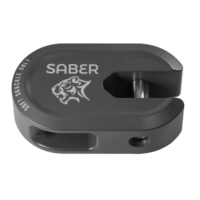 Saber Offroad Alloy Winch Shackle | Short - Cerakote Red - Winch Hooks