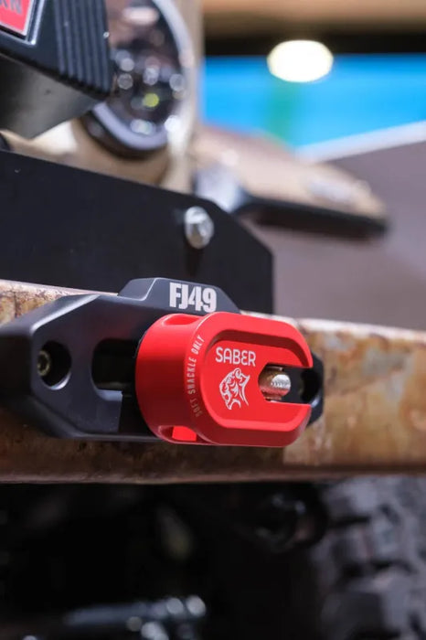 Saber Offroad Alloy Winch Shackle | Short - Winch Hooks