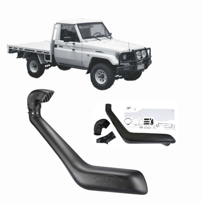 Safari Snorkel Kit Designed to suit Toyota Landcruiser (01/1990 - 02/2007) | SS78HFZ - Snorkels