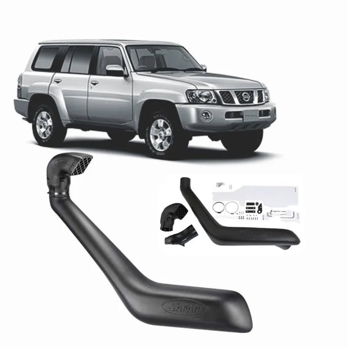 Safari 4x4 Snorkel Kit to Suit Nissan Patrol (10/2001 - 12/2012) | SS16HFE - Snorkels