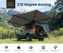 San Hima 4x4 270 Degree Free Standing Awning | Passenger Side