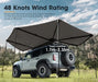 San Hima 4x4 270 Degree Free Standing Awning | Passenger Side