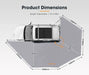 San Hima 4x4 270 Degree Free Standing Awning | Passenger Side