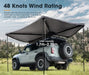 San Hima 4x4 270 Degree Free-Standing Manta Awning | Passenger Side