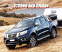 San Hima Matt Black Steel Nudge Bar Grille Bumper Guard For Nissan Navara NP300 - nudge bars