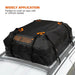 Waterproof Car Roof Top Rack Carrier Cargo Bag Luggage Storage Cube - Storage Box