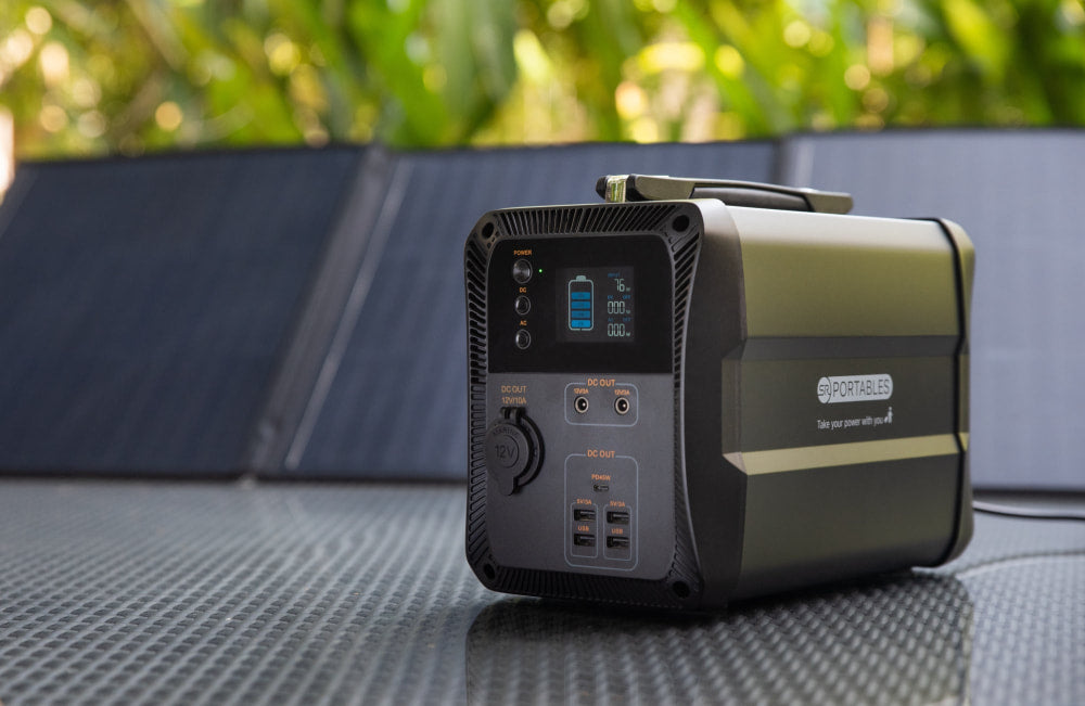 SR Portables Cleo Portable Lithium Solar Generator - Portable Lithium Solar Generator