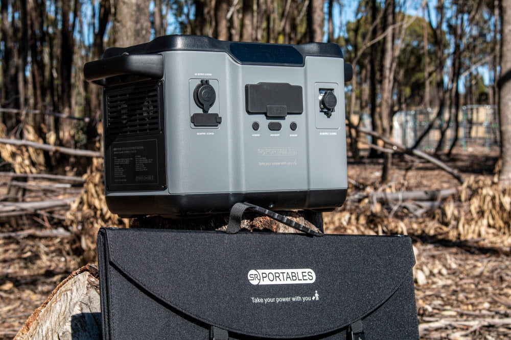 SR Portables Minotaur Portable Lithium Solar Generator - Portable Lithium Solar Generator