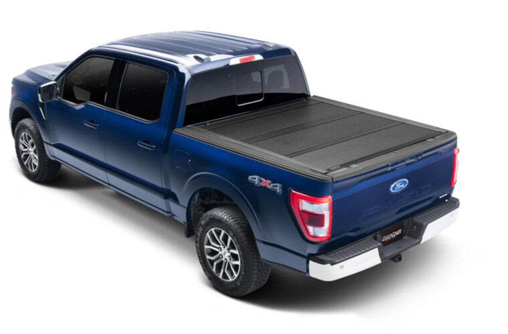 UnderCover ArmorFlex Hard Folding Tri-Fold Tonneau Cover for Chevrolet / Ford / LDV / RAM - Ford F-10 Crew Cab 5’7 - Tonneau