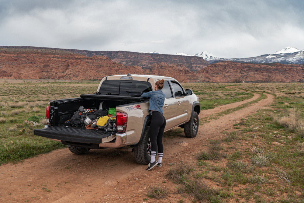 UnderCover Ultra Flex Hard Folding Truck Bed Tonneau Cover for RAM / Silverado / Ford / LDV - Tonneau