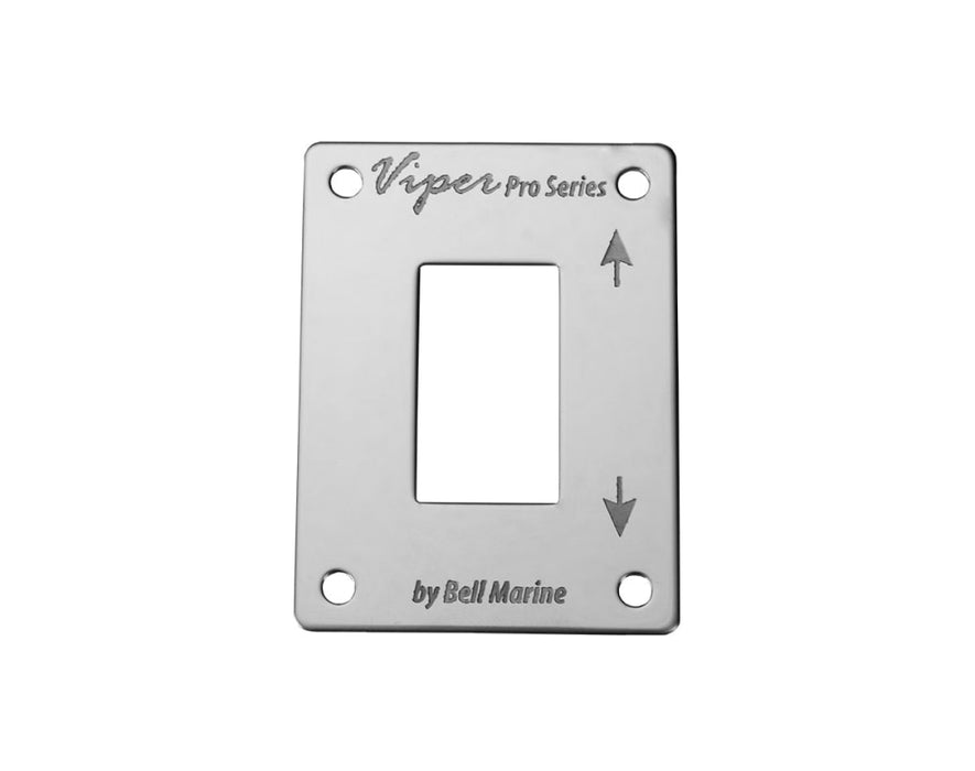 Viper Pro Flush Mount Switch Panel Face Plates - Switch Panel Faceplate for Rocker Switch Stainless Steel - Marine Anchor Winch Accessory