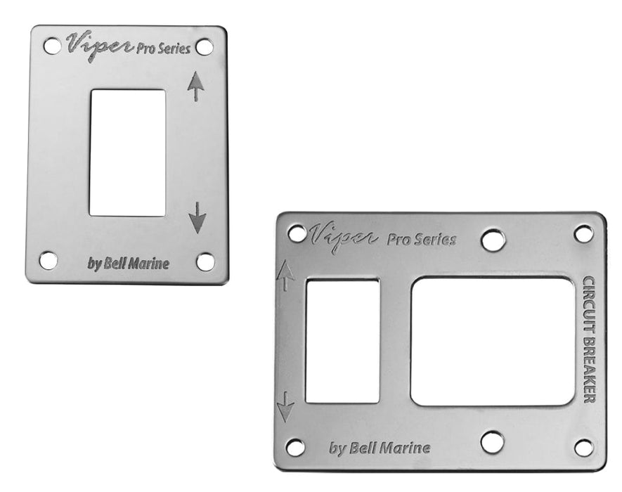 Viper Pro Flush Mount Switch Panel Face Plates - Marine Anchor Winch Accessory