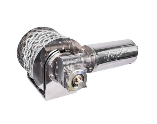 Viper S Series MICRO Drum Anchor Winch Bundle | 66m or 116m Rope and Chain - Boat Anchor Winch