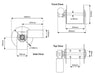 Viper S Series MICRO Drum Anchor Winch Bundle | 66m or 116m Rope and Chain - Boat Anchor Winch