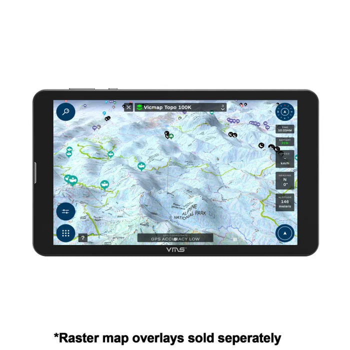 VMS4x4 3DX Portable 4WD GPS Navigation Unit - GPS