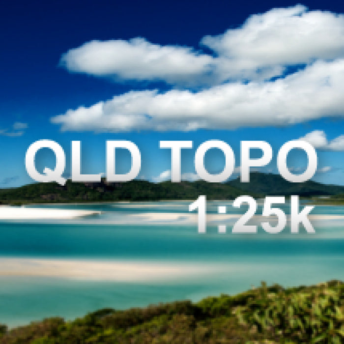 VMS4x4 QLD Topo 1:25k Maps - Navigation Accessory