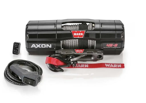 Warn Axon 45-S 4500lb Powersport ATV Winch with Synthetic Rope - ATV Winch