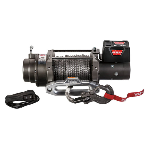 WARN M15-S 15000lb Electric Recovery Winch | 97730 - Electric Winch