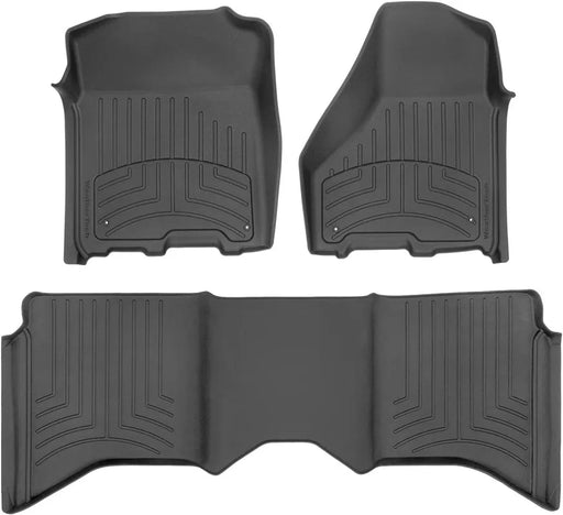 WeatherTech High Performance Front and Rear Floor Mats - Ram 1500 DS Crew Cab - Car Floor Mats