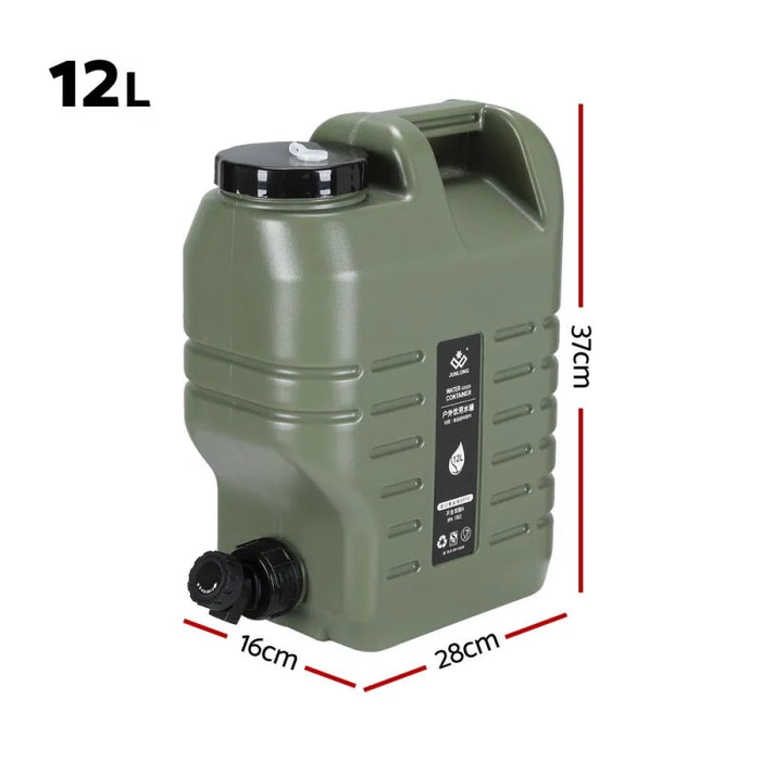 Weisshorn12L Water Container Jerry Can Bucket Camping Outdoor Storage Tank - Outdoor > Camping