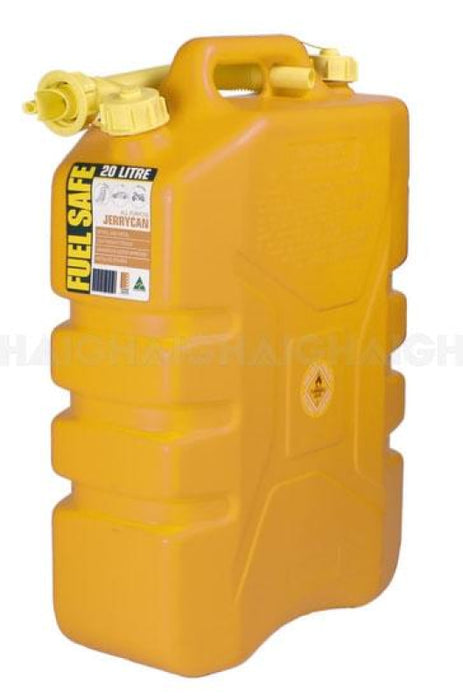 Fuel Safe Diesel Fuel 20L Plastic Jerry Can - Fuel Tank