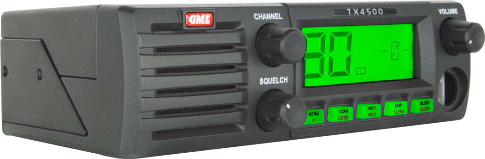 GME 5 Watt DIN Sized UHF CB Radio | TX4500WS - Fixed Mount Radios