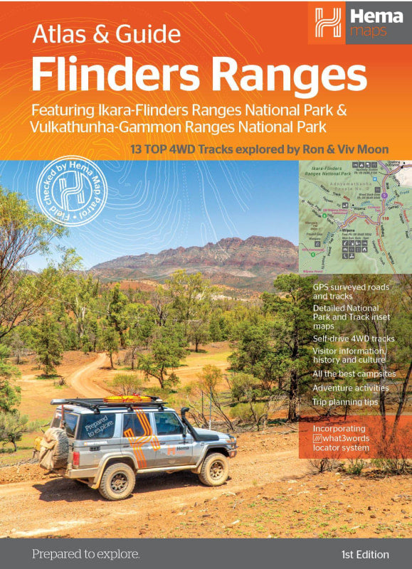 Hema Flinders Ranges Atlas & Travel Guide Book (1st Edition) — 4x4 Down  Under