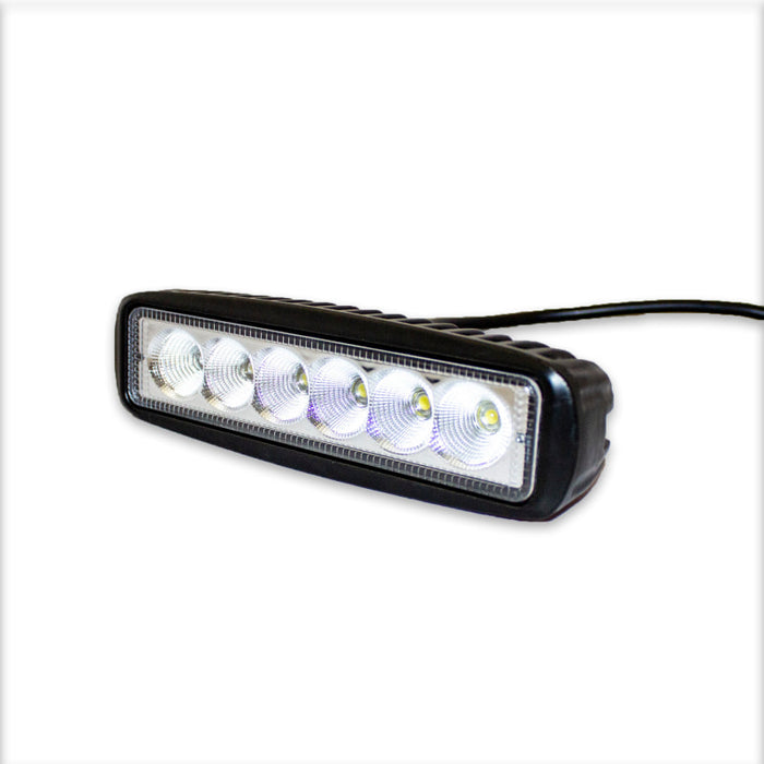 KT 6 LED Rectangular Spot Beam Day Time Running Light - Light Bars