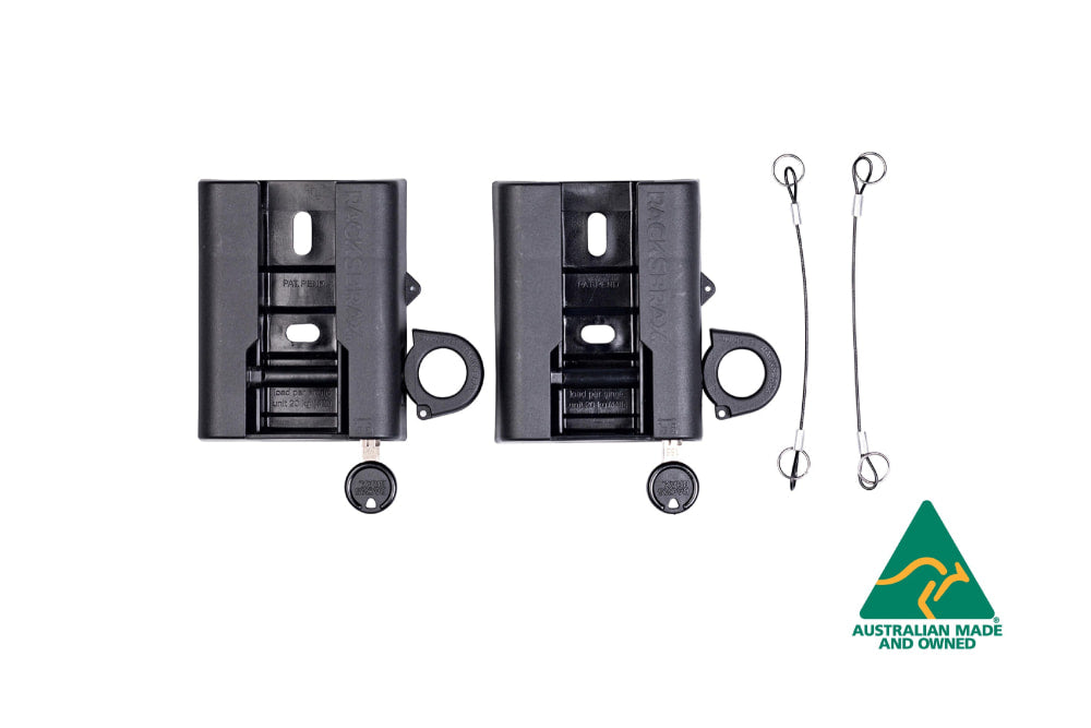 RacksBrax HD Lockable Wall Mount - PAIR (8161) - Brackets