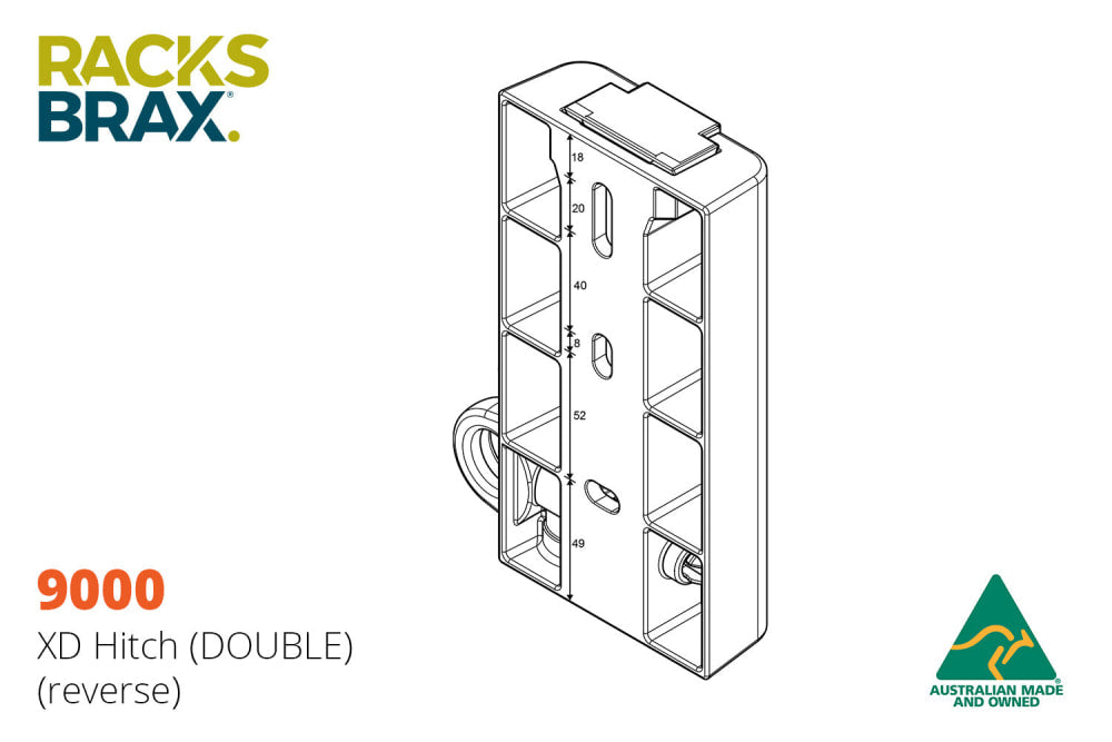 RacksBrax XD Hitch - Brackets