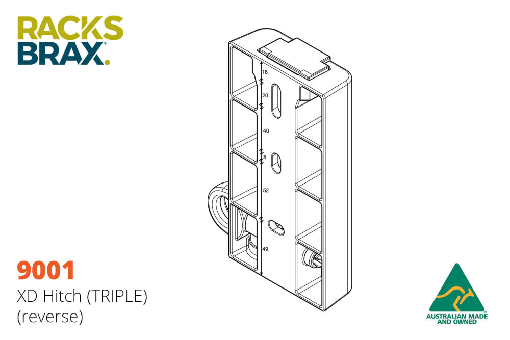 RacksBrax XD Hitch - Brackets