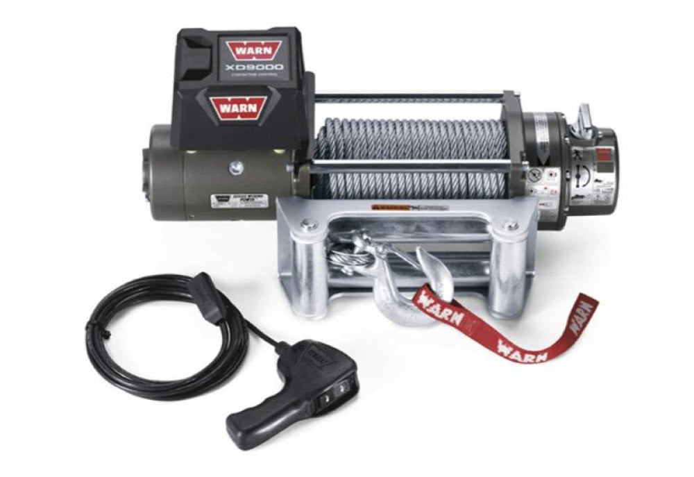 Warn XD9000 12v 9000lb Self Recovery Winch | Steel Wire